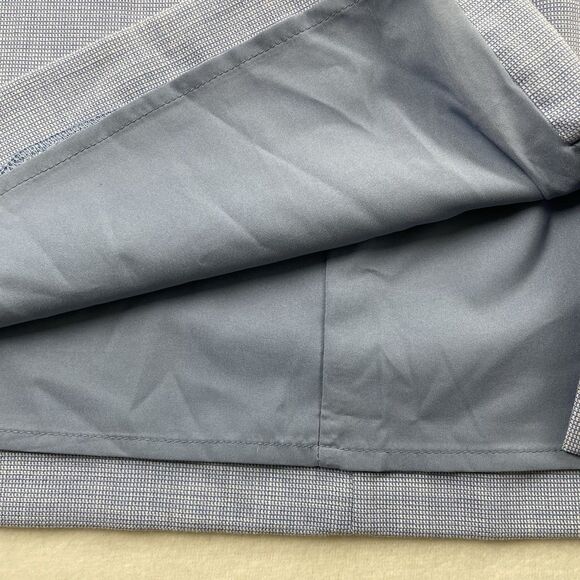 Banana Republic Chambray Sheath Dress Sleeveless Round Neck Light Blue-12 - Picture 11 of 16